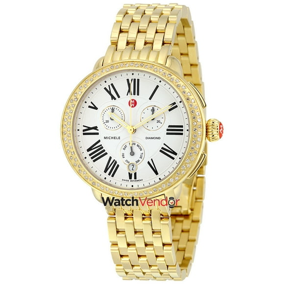Michele Serein Diamond Chronograph Ladies Watch MWW21A000011