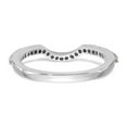 thumbnail image 5 of 14K White Gold Ring Band Wedding Diamond Round, 5 of 7