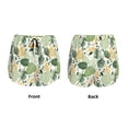 thumbnail image 3 of Balery Hawaiian Style Pattern Women's Running Shorts with Liner 2 Pockets Elastic Workout Athletic Gym Yoga Shorts-X-Large, 3 of 7