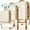 20/24/28in(Ivory White), variant on Expandable Suitcase Set Luggage Sets, 20 inch Carry On Luggage with TSA Lock and Double Spinner Wheels,(Ivory White,3 PCS set )