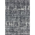 thumbnail image 1 of Ahgly Company Machine Washable Indoor Rectangle Industrial Modern Charcoal Blue Area Rugs, 5' x 7', 1 of 7