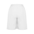thumbnail image 6 of zbxnLI Women's Athletic Shorts Running Yoga Ladies High Waisted Wide Leg Casual Shorts with Pockets, 6 of 6