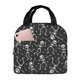 thumbnail image 1 of Easygdp Retro Skeleton Dancing On Halloween Party Bolsa Térmica Premium - Tela Oxford Impermeable, Gran Capacidad, Bolsillo Frontal, Unisex para Trabajo, Escuela, Actividades al Aire Libre y Picnics, 1 of 8