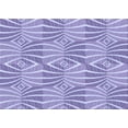 thumbnail image 1 of Ahgly Company Machine Washable Indoor Rectangle Transitional Blue Angel Blue Area Rugs, 7' x 10', 1 of 7