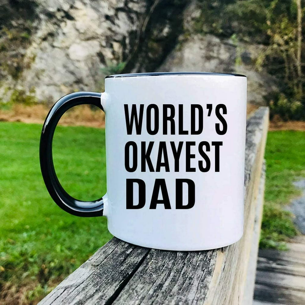 Popeve World'S Okayest Dad Travel Mug Best Christmas