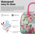 thumbnail image 3 of Womens Pioneer Flower Floral Print Pattern Lunch Box for Work,Insulated Lunch Bag for Women,Loncheras Para Mujer,Leakproof Adult Lunch Bag for Work,Beach,Travel,Picnic,Camping, 3 of 7