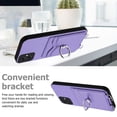 thumbnail image 6 of for Samsung Galaxy A05 Case, Card Holder Wallet Case, Ring Holder Stand, Wrist Hand Strap, PU Leather Anti-Scratch Shockproof Protective Flip Phone Cover for Samsung Galaxy A05 Case, Purple, 6 of 7