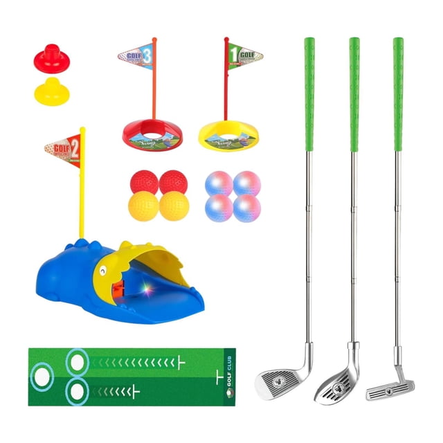 Pitir de golf de los niños pequeños Juguetes deportivos interactivos para parques césped niñas de edad Estilo a