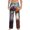 Black, variant on Bald Eagle Pilot Print Mens Pajama Pants Sleep & Lounge Pants, PJ Bottoms With elastic waistb and Pockets