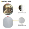 thumbnail image 4 of Yuyamidu Leopard Car Sun Shade Set of 2 UV Ray Sun Visor Cool Windshield Sun Shade for Auto SUV Truck Van Portable Car Windshield Cover Keep Vehicle Cool, 4 of 5