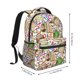 thumbnail image 2 of Fotbe Owl Back To School Mochila Casual con Estampado para Escuela, Viajes y Actividades al Aire Libre - Duradera, Ligera y Cómoda, 2 of 5