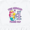 thumbnail image 4 of Inktastic This Mermaid is 4 Years Old Girls Toddler Dress, 4 of 5