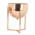 thumbnail image 1 of Maceta de metal Strade Fareast Limited con soporte dorado Mediano, 1 of 5