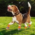 thumbnail image 3 of Chaussures pour Petits Chiens Matériau en Maille d'Été Semelle en Caoutchouc Respirante Antidérapante Fermeture en Velours Réglable pour Routes Chaudes Marche en Extérieur, 3 of 4