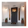 thumbnail image 5 of Evideco Black Paris Natural Coir Door Mat 24x16 Inches - Indoor Outdoor - Front Door Mat for Entryway, Porch, Patio, 5 of 8