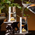 thumbnail image 3 of Antqov Crystal Glass White Wine Glasses Glasses Wine Tumblers Gold Foil Wine Dispenser, Home Accessories, 3 of 8