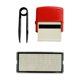 thumbnail image 1 of Sello sello tinting sello DIY Custom Professional Mini Carta Número de letra Impresión Estampilla Kit de sello de bricolaje para maestros Oficina 14 mmx38mm, 1 of 8