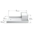 thumbnail image 2 of Kohler 1979-96 60 x 36 in. Tresham Alcove Shower Left Base Drain - Biscuit, 2 of 7