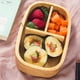 thumbnail image 4 of Fiambrera de madera portátil, caja bento, almacenamiento clásico de cocina para niños Style_D, 4 of 8
