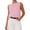 Pink, variant on BTFBM Sleeveless Sweater Tops for Women Crew Neck Lightweight Casual Loose Tank Summer Outfits Fashion Clothing