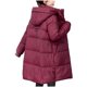 thumbnail image 4 of Chaqueta de invierno de algodón para mujer, con capucha, manga larga, informal, con bolsillos laterales y capucha., 4 of 4