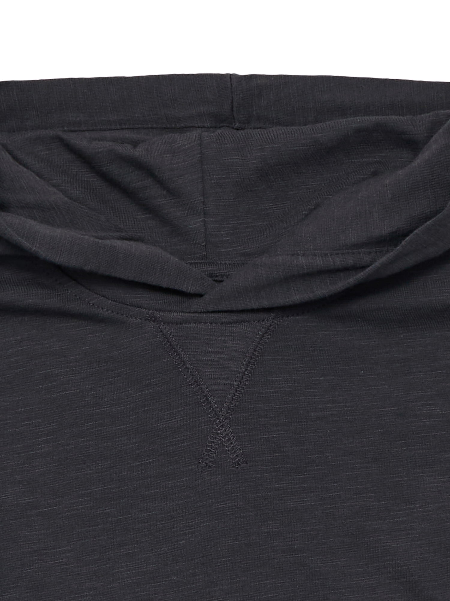 Wonder Nation Boys Slub Hoodie with Long Sleeves, Sizes 4-18
