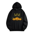 thumbnail image 4 of Fjofpr Womens Winter Hoodies Women's Fashion Casual Printed Long Sleeve Blouse Pocket Pullover Tops Hoodies XL, 4 of 6