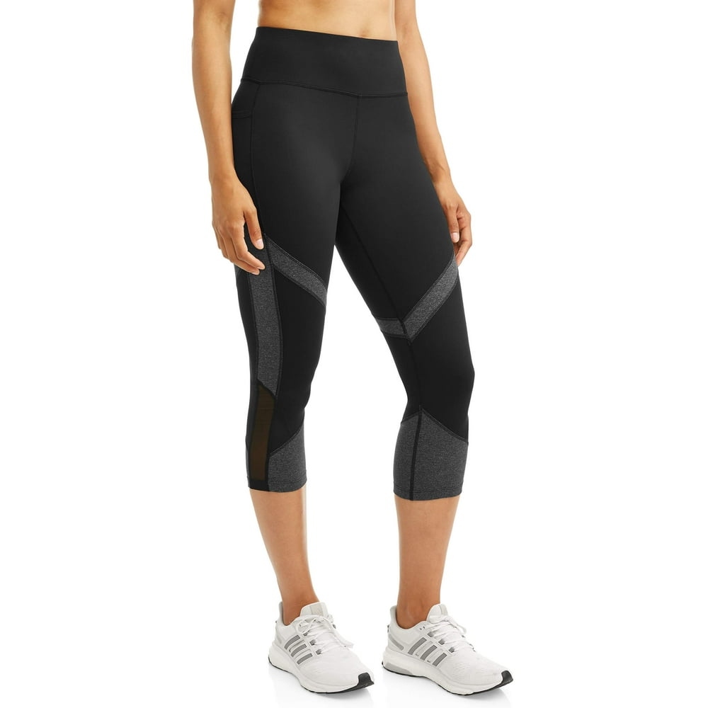 Avia Avia Women's Active Colorblock Performance Capri Legging