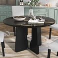 thumbnail image 3 of Round Dining Table for 4, Modern Kitchen Dining Table, 43 Inch Round Dining Table for Kitchen Living Room, 3 of 13