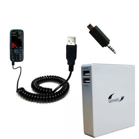 Gomadic High Capacity Rechargeable External Battery Pack suitable for the Nokia 5130 5220 5300 5310 - Portable Charger with TipExchange Technology