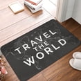 thumbnail image 5 of Junzan Travel The World1 Custom Funny Welcome Doormat Personalized Door Mats Decorative Entrance Floor Mat, 5 of 8