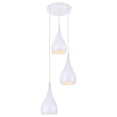 thumbnail image 3 of Living District LDPD2000WH Nora 3 Light in White Pendant - 14.50 x 14.50 x 11.50 in., 3 of 4