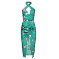 thumbnail image 4 of Traje de cintura con estampado floral de verano para mujer Traje casual de dos piezas a la moda Wmkox8yi bvn716, 4 of 8