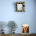 thumbnail image 4 of SHISUYAN Golden Metal Rotating Picture Frame with Acrylic 2 Sided Design for Decor 6 7 8 Inch Photos, 4 of 9