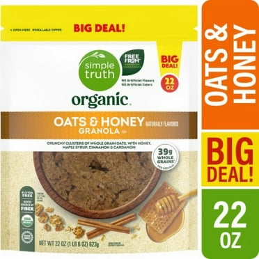 2X - Simple Truth Organic Oats and Honey Granola BIG DEAL!