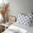 thumbnail image 6 of Lumbar Pillow Covers 20x12 Inch Set of 2, Navy Blue Beach Starfish Waterproof Outdoor Pillow Covers, Summer Ocean Nautical Coastal Decorative Cushion Pillowcases for Couch, Sofa, Bed, Garden, Patio, 6 of 9