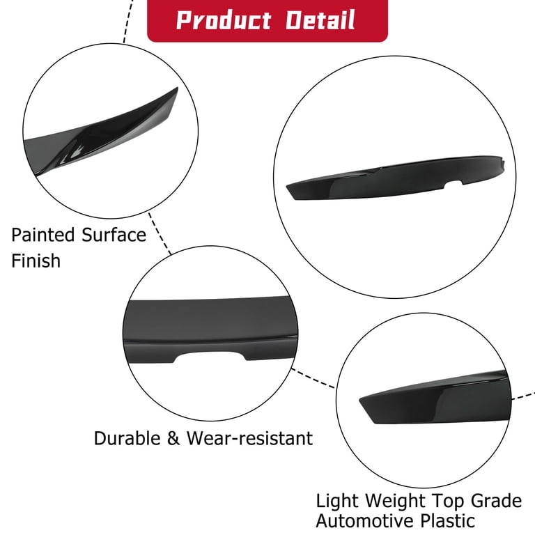 HRS 2018-22 Honda Accord Roof Spoiler - HIREV SPORTS