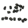 thumbnail image 1 of Rune Stones, Stylish Appearance Runes Set Small Volume Obsidian Material Light Weight  For Collect For Glass Container For Household, 1 of 8
