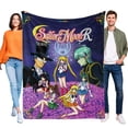 thumbnail image 1 of Sailor Moon anti-pilling, suave, ligera, esponjosa y acogedora de lujo para hogar y cocina – Perfecta para niños y adultos,100X130cm, 1 of 6