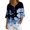 A-Blue, variant on MaFYtyTPR Women 3/4 Sleeve Shirt Fashion V-Neck Printed Button Lightweight Casual Tunic Top for Office Daily Wear A-Pink L