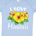 thumbnail image 4 of Inktastic I Love Hawaii Hibiscus Flowers Boys or Girls Baby Bodysuit, 4 of 5