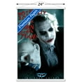 thumbnail image 3 of DC Comics - The Dark Knight - The Joker - Man With A Plan Wall Poster with Wooden Magnetic Frame, 22.375" x 34", 3 of 3