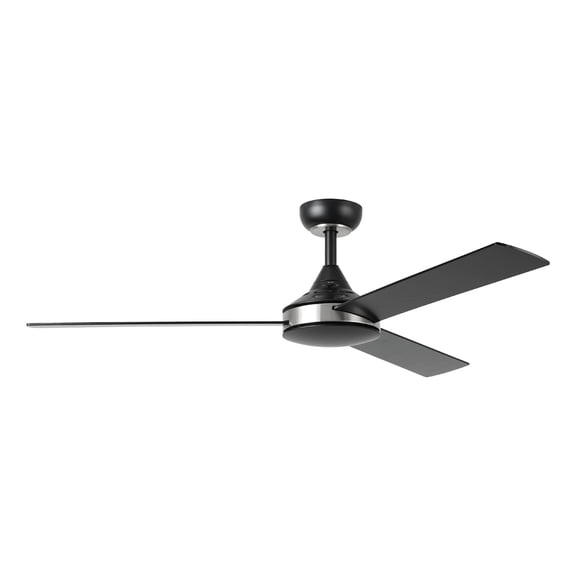 Eglo 235001-5223A Pierport 52" 3 Blade Indoor Ceiling Fan - Black