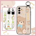 thumbnail image 5 of LYM-Phone Case For Samsung Galaxy A14 5G/4G/SM-A146P, Durable Soft case Anti-dust Cute Lanyard Dirt-resistant Silicone Waterproof Protective Fashion Design Back Cover Phone Holder Ring, 5 of 9