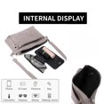 thumbnail image 2 of Sunyuer Punk Style Rivet Small Square Shoulder Bag - Crossbody Commuter Handbag with Dual Pockets, Portable and Stylish, 2 of 6