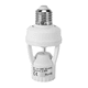 thumbnail image 2 of 5X AC110-220V 360 grados Sensor de movimiento de inducción PIR IR infrarrojo humano E27 Base de interruptor de enchufe Soporte de lámpara de bombilla LED, 2 of 8