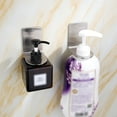 thumbnail image 2 of Billuyoard Soporte para botellas de Gel de ducha de acero inoxidable, gancho para baño, de platos, soporte para geles de a mano, doméstico, Juegos de accesorios de baño, 2 of 6