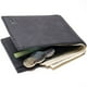 thumbnail image 5 of Sonducket Hombres Casual PU cuero billetera bolsillo moneda ID tarjeta dinero titular delgado monedero Carteras negro Sonducket BB6660-01B, 5 of 6