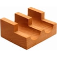 thumbnail image 6 of ABCISI Wood Sushi Temaki Holder, Rustic Novelty Serving Tray, Taco Display Stand Sushi Hand Roll Holder for Party Restaurant Dining Room, Presentation Platter Roll Boat Food Display,  2 Grid, 6 of 14