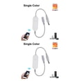 thumbnail image 1 of Maytalsory RGB LED Light Strip Controller Cellphone Remote Household Living Room Movie Lamp Dimmer Lighting Parts Supplies RGB Monochrome 2Set, 1 of 1